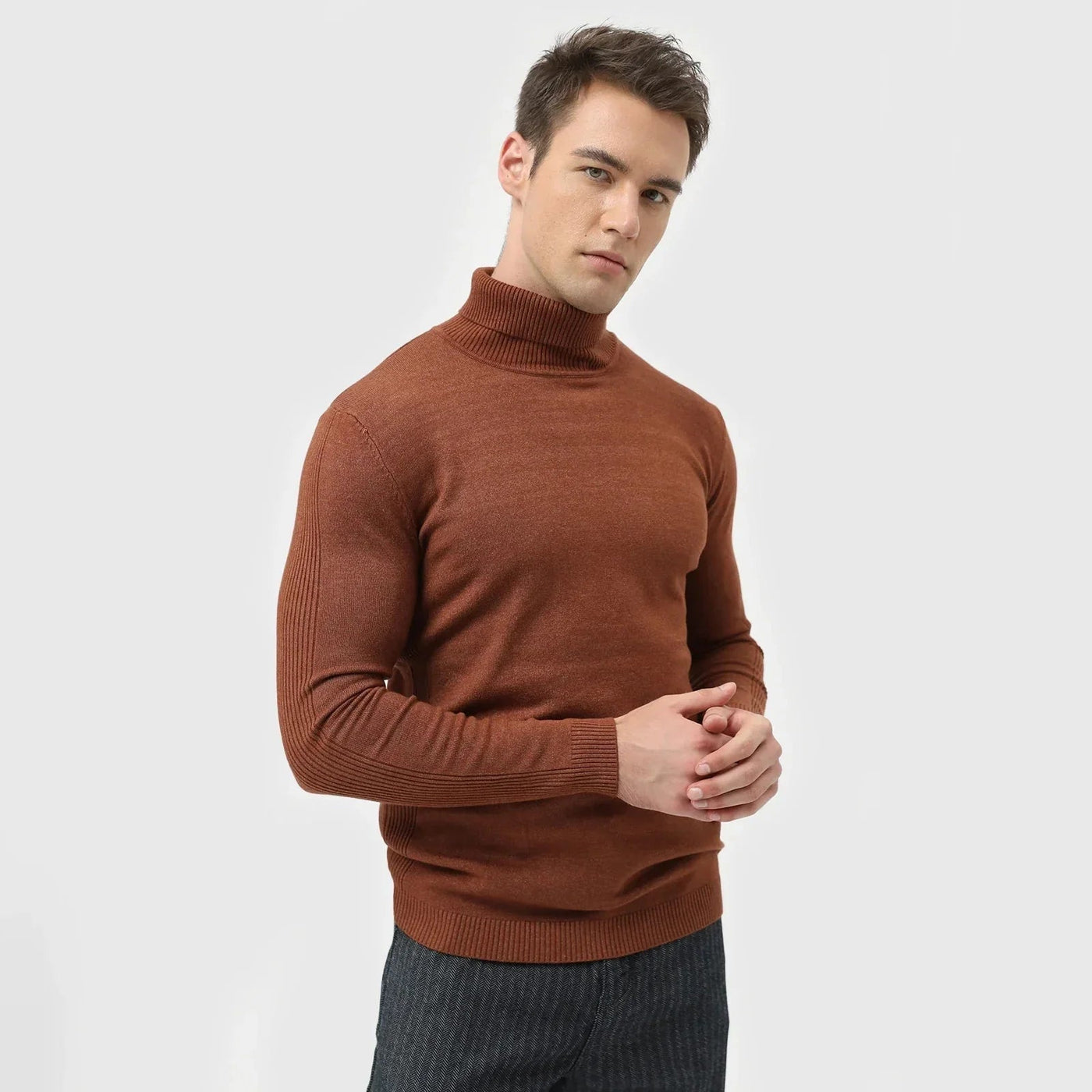 Classic and Elegant Turtleneck Sweater for Men