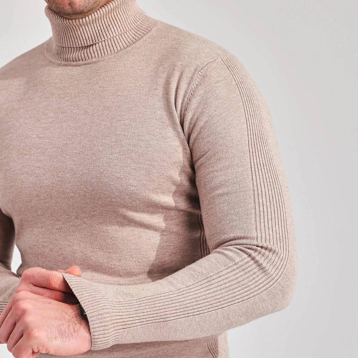 Classic and Elegant Turtleneck Sweater for Men