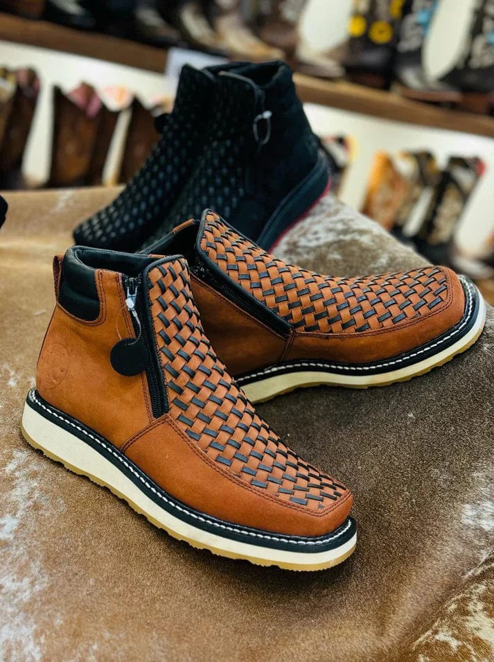 Men's Western Cowboy Boots - Classic and Durable Design
