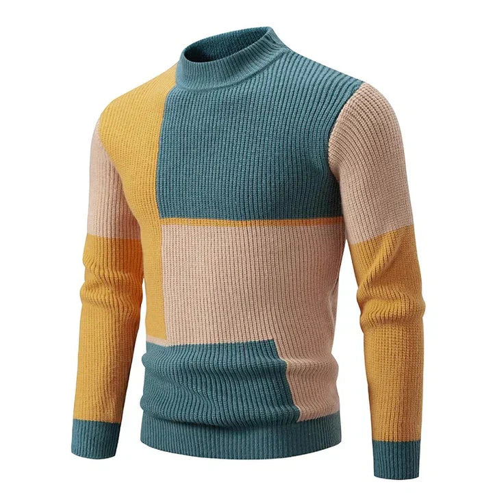 Leo - Men's autumn sweater with a bright and stylish design
