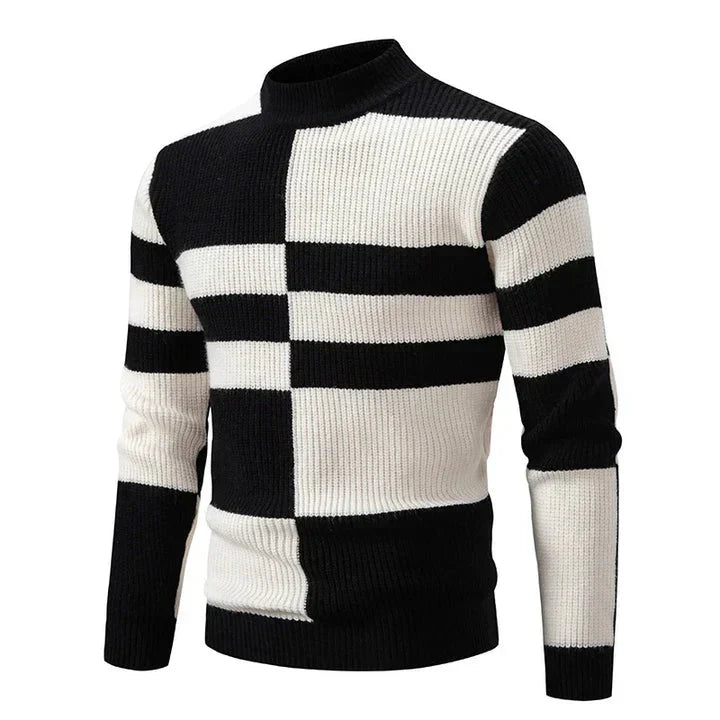 Leo - Men's autumn sweater with a bright and stylish design