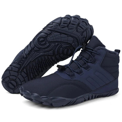 Men's high-top sneakers with a warm and modern design