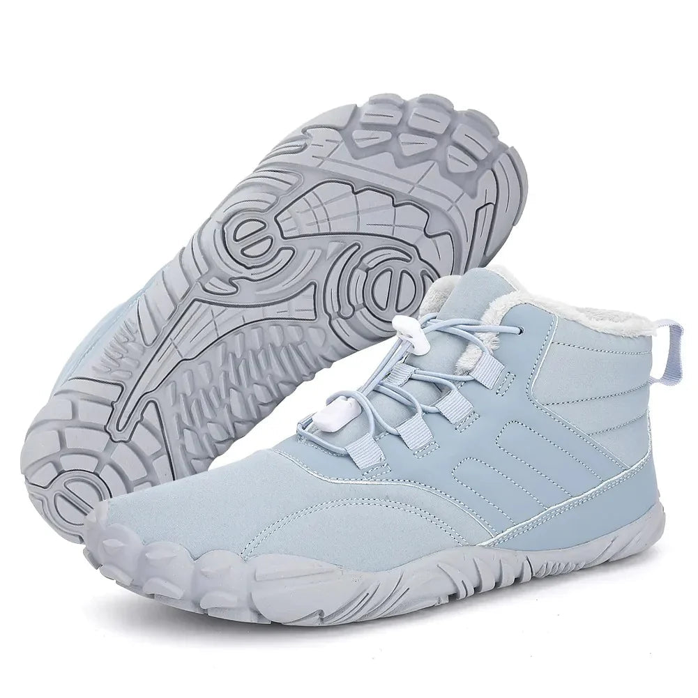Men's high-top sneakers with a warm and modern design