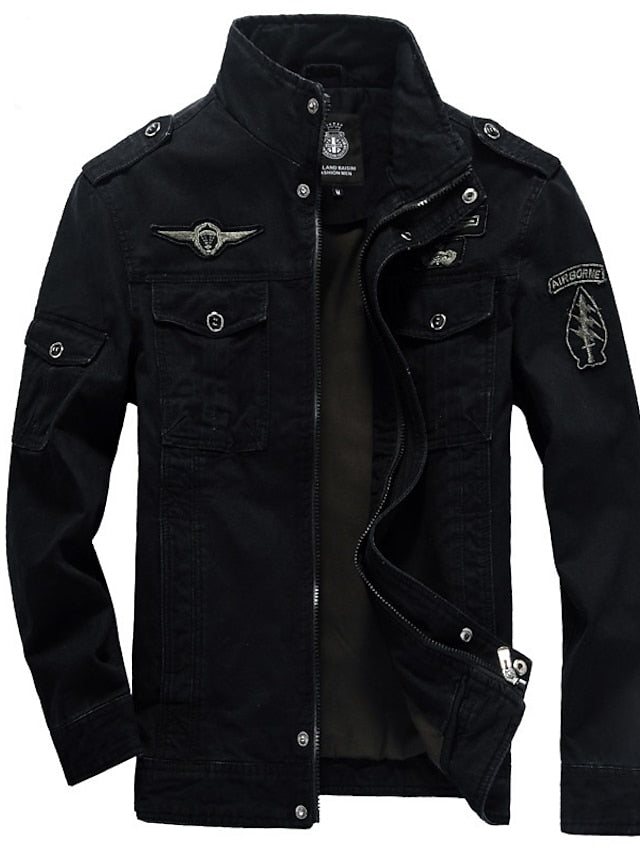 Men's Bomber Jacket for Autumn and Winter