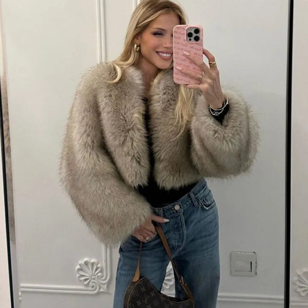 Warm Jacket with Elegant Design for Women