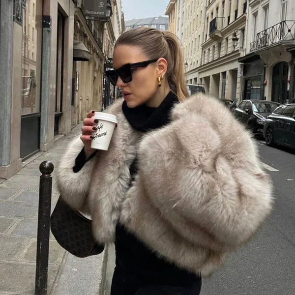 Warm Jacket with Elegant Design for Women