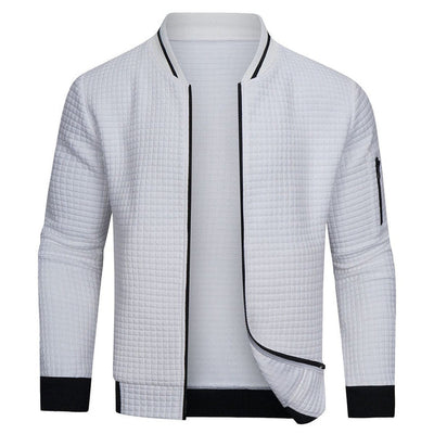 Men's casual jacket with a minimalist and warm design