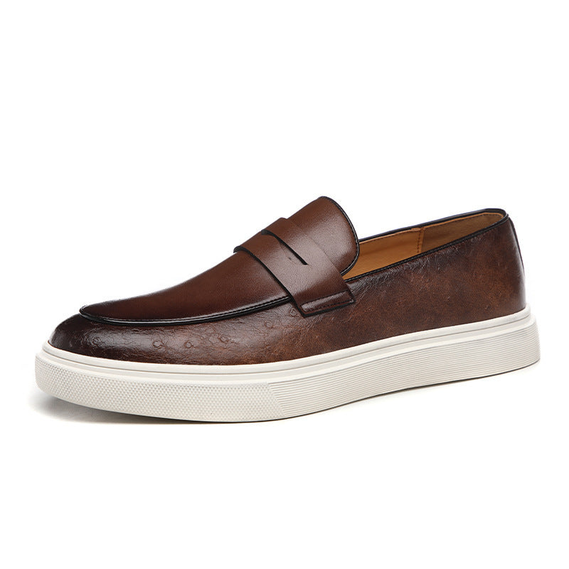 Elegant men's shoes with a modern design and casual style