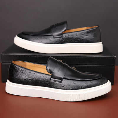 Elegant men's shoes with a modern design and casual style