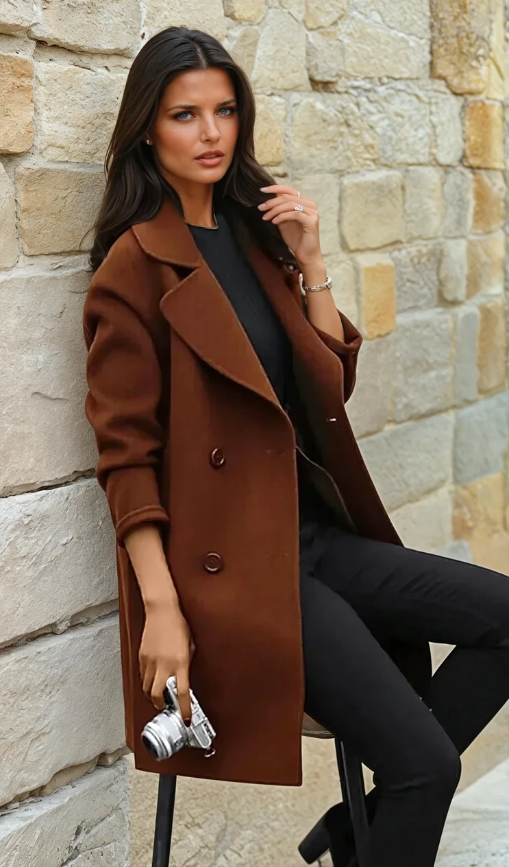 Coat with Classic Style and Elegant Touch