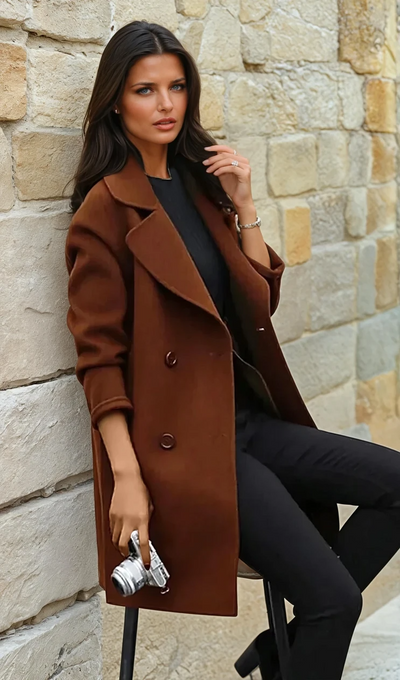Coat with Classic Style and Elegant Touch